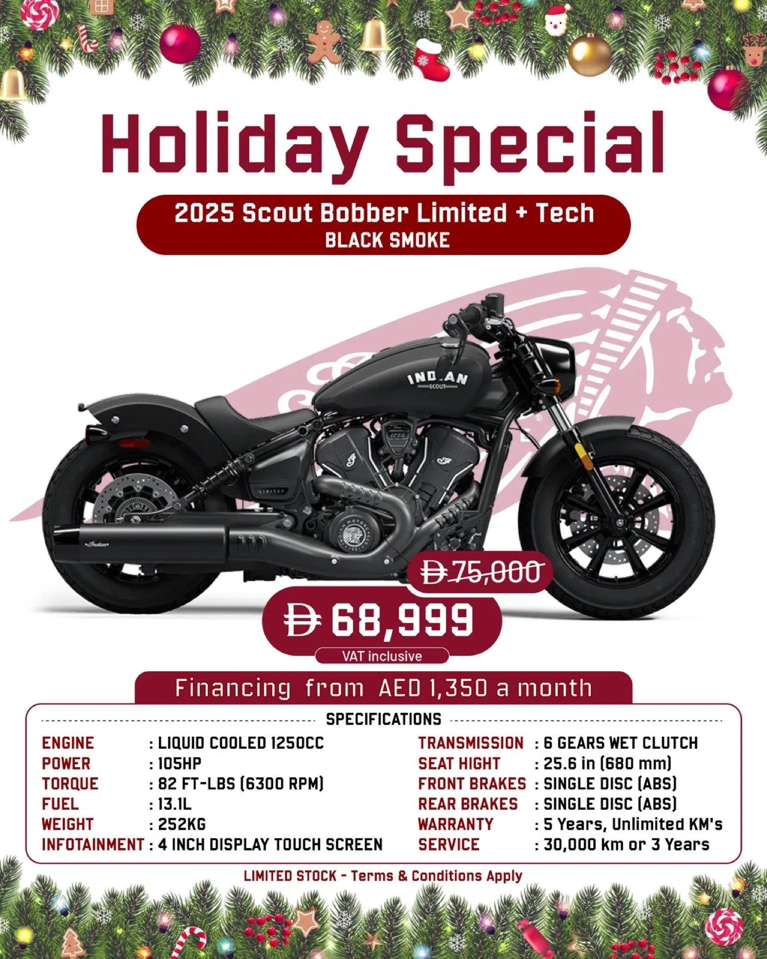 Indian Motorcy-holdiay