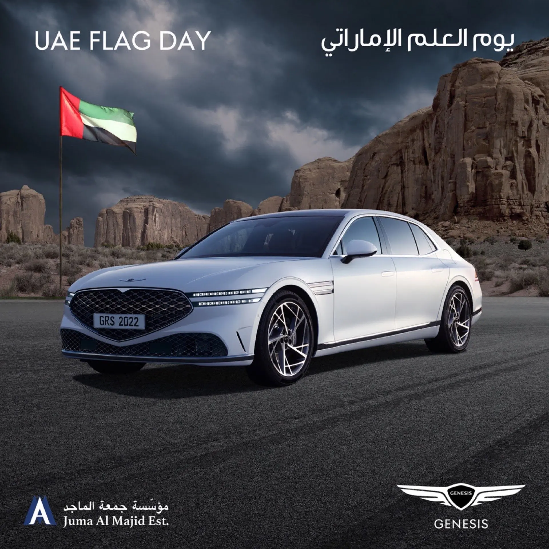 Hyundai G90-UAE Flag Day